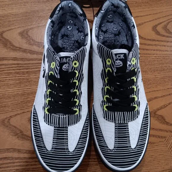 Disney Tim Burton's Nightmare Before Christmas low top shoes Size 10 1/2 - Picture 3 of 5